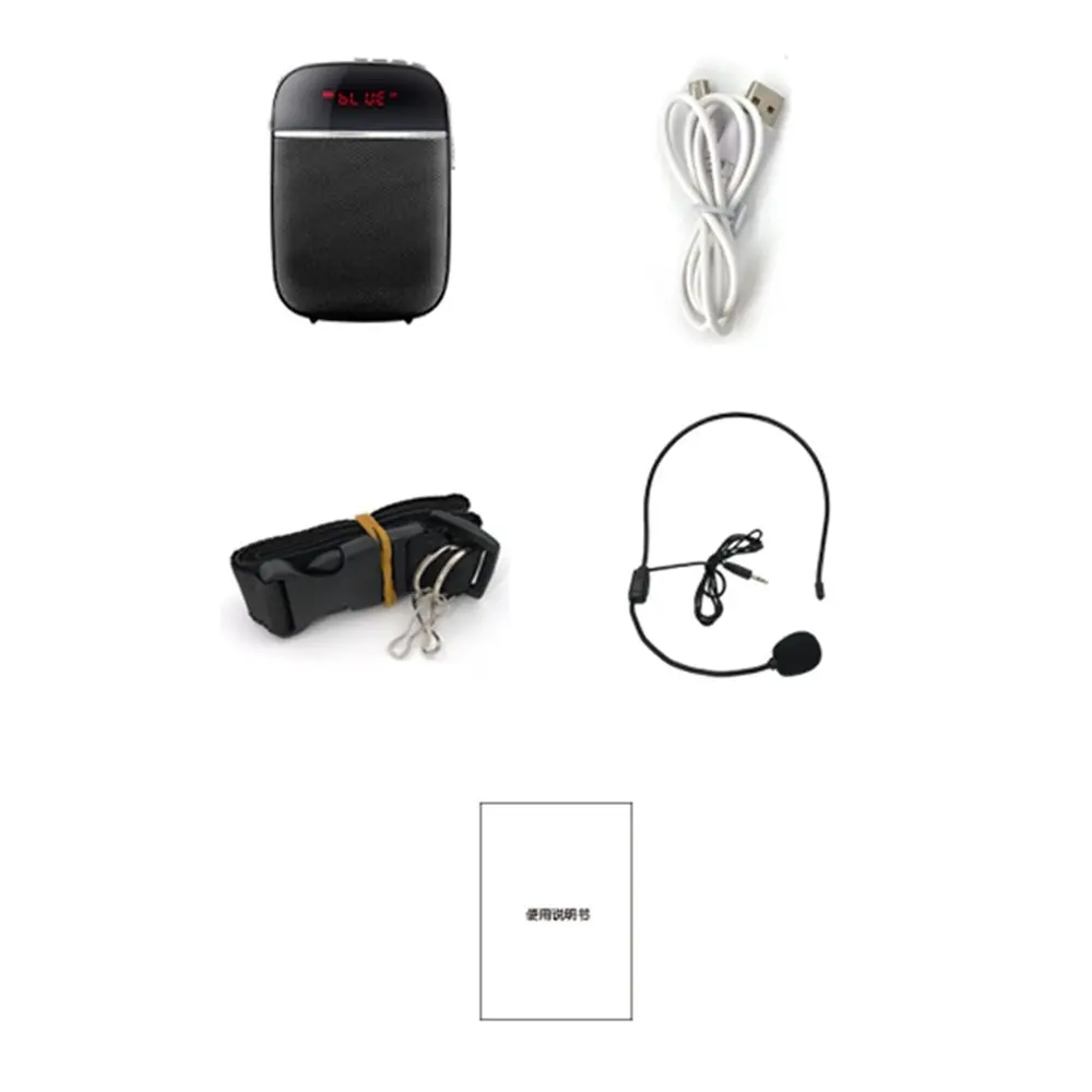 Portable BT Voice Amplifier with Wired Microphone Headset (4).webp