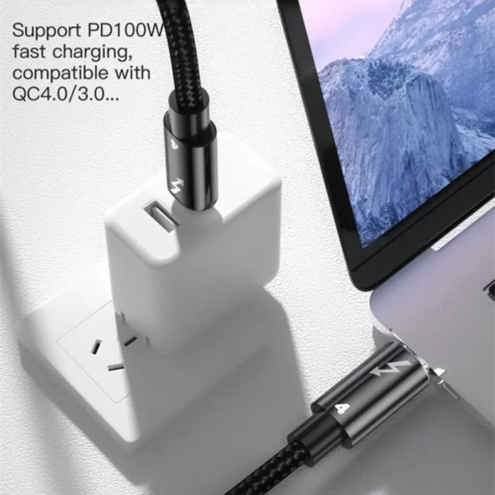 Thunderbolt USB C 100W Fast Charging 1 m..webp