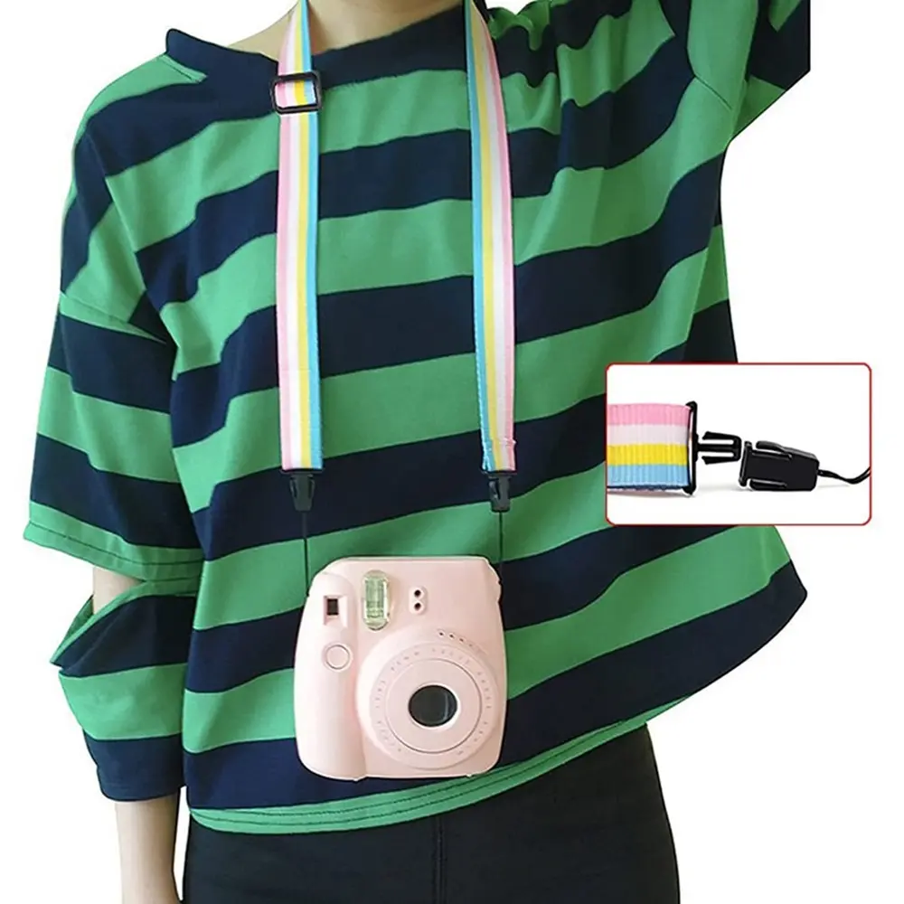 Photo Frame Sticker with Shoulder Strap for Fujifilm Instax Camera (4).webp