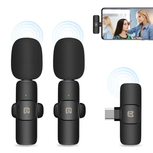 Wireless Microphone Lavalier Type C  Puluz (2).webp