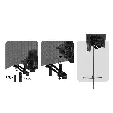 3-Panel Microphone Isolation Shield with Absorbent Foam (4).webp