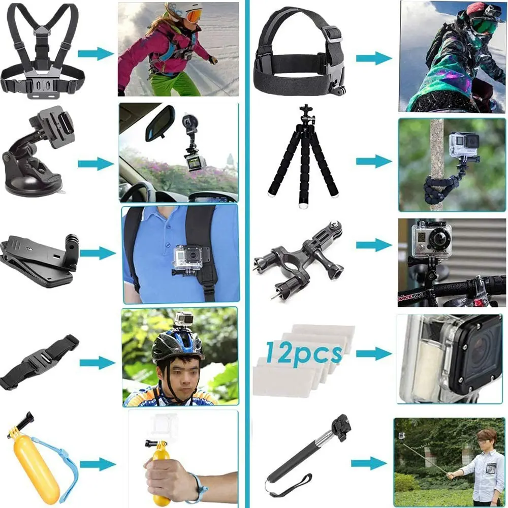 49-in-1 Universal  Action Camera Accessories Set (3).webp