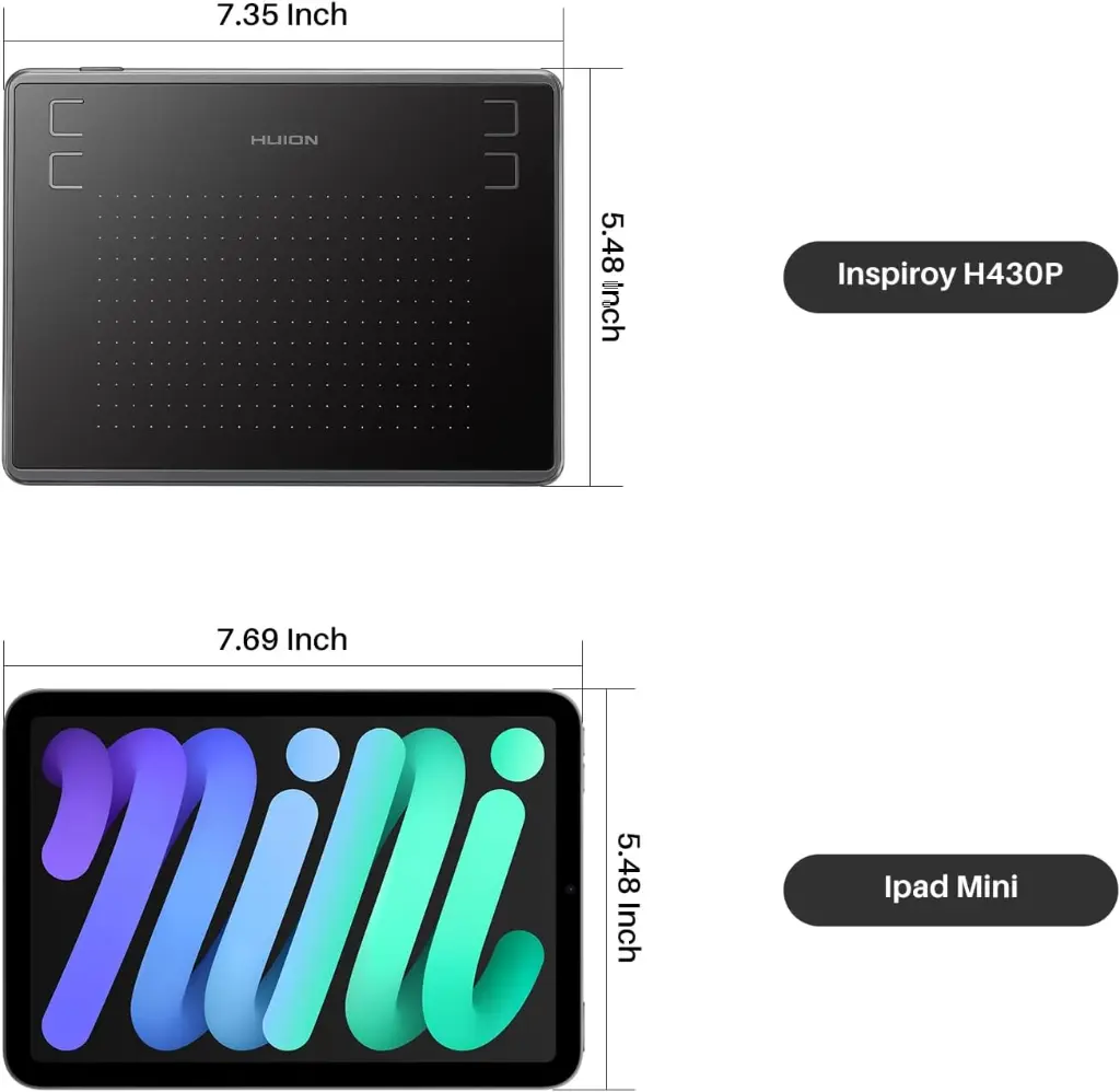 Graphics Tablet  Huion H430P  (3).webp