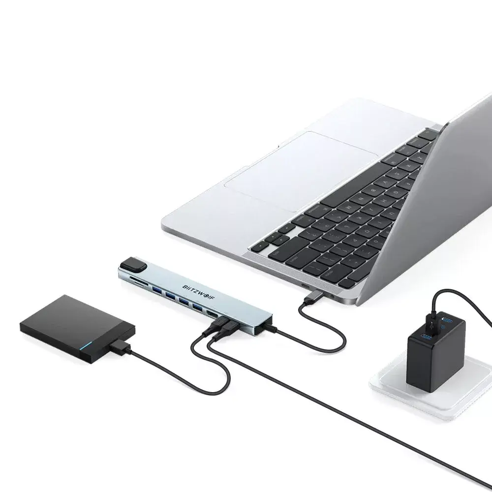 Docking Station 10In1 USB-C  Blitzwolf   (2).webp
