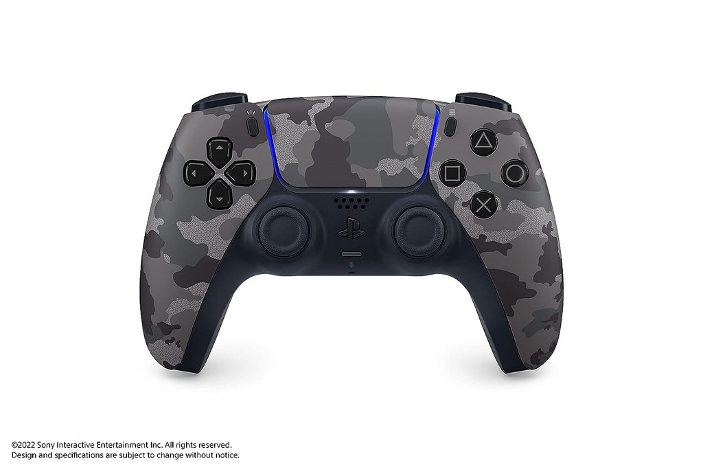 PS5 DualSense Controller - Grey Camouflage