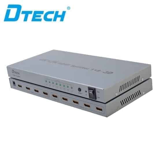 4K HDMI Splitter 1×8 | DTECH