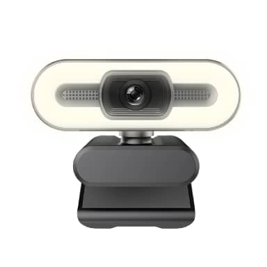 Webcam USB 2.0 FHD 1920x1080 with Microphone and LED Light with Flash Function