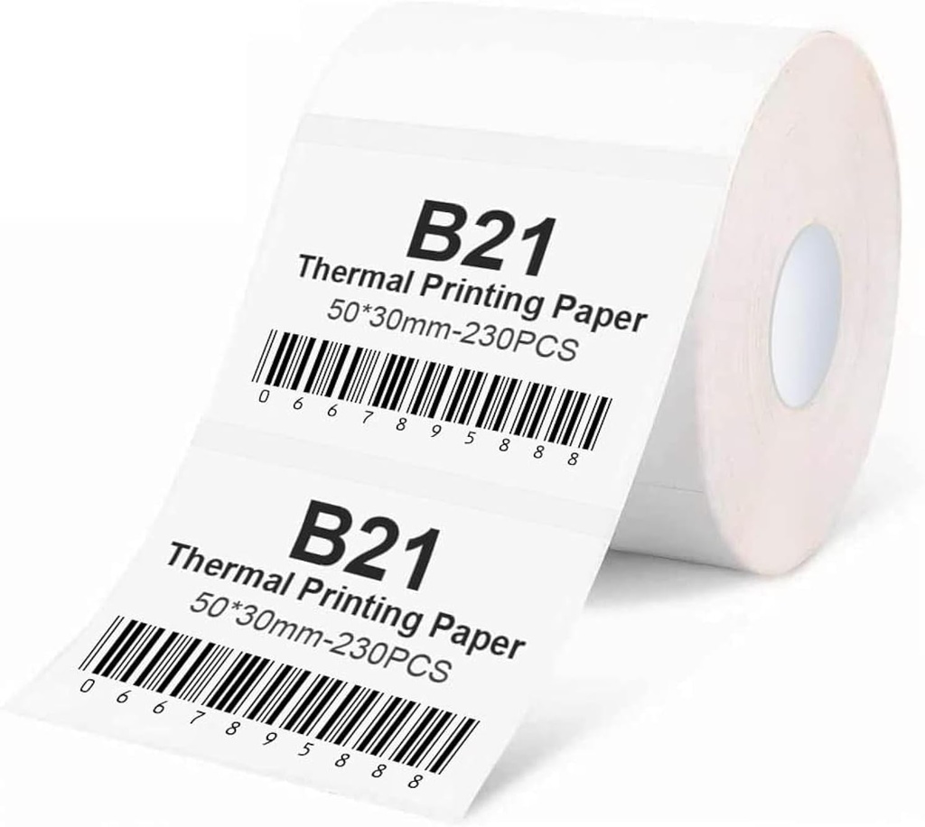 Self-Adhesive Label Tape 50×30mm | Niimbot B21/B3S Label Maker