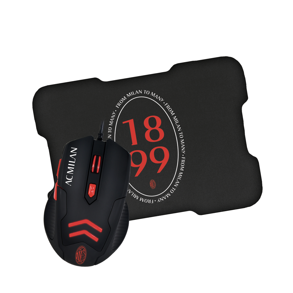 Mouse & Mat Combo | AC Milan