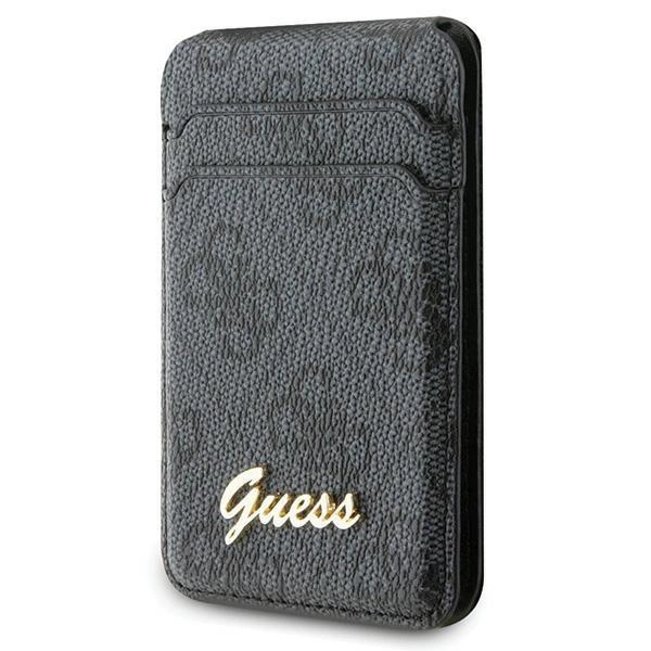 MagSafe Wallet Case | Guess 4G Classic Logo Black