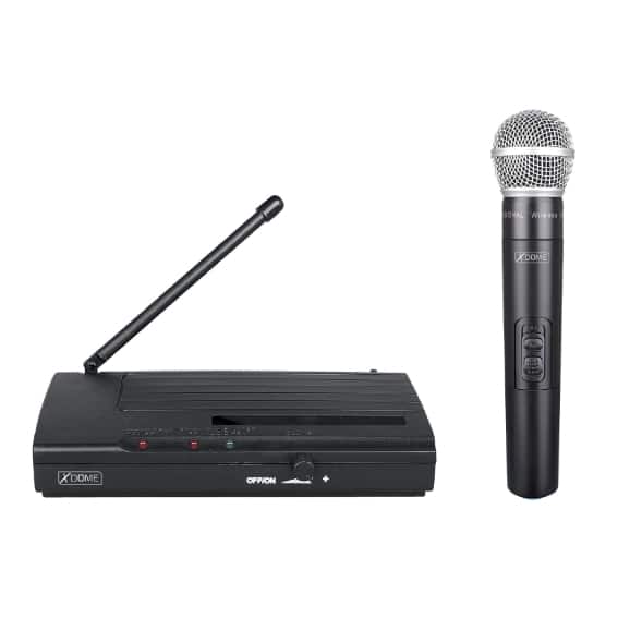 Wireless Microphone Kit | Handheld UHF 614MHz