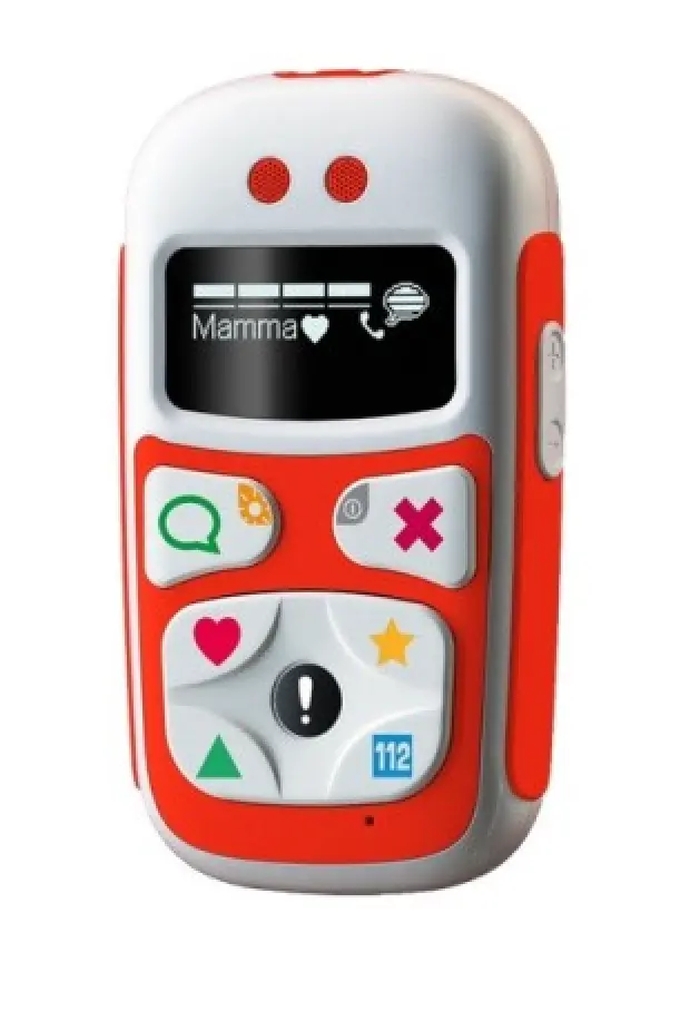 Giomax Baby Phone U10 1.1" GPS GSM Dual Band Red ITA
