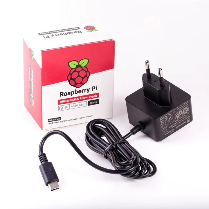 USB-C Power Supply 15.3W | Raspberry Pi 4 (Official Europe)