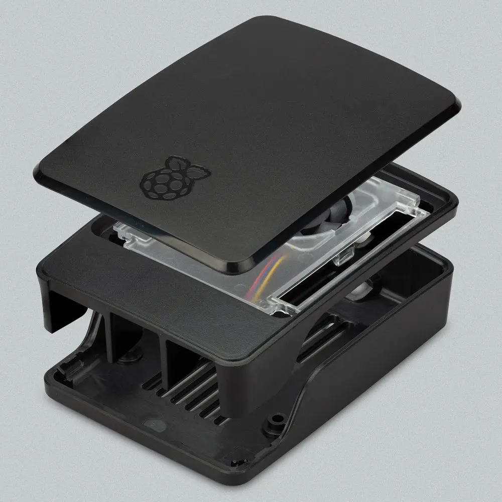 Official case for Raspberry Pi 5 with fan