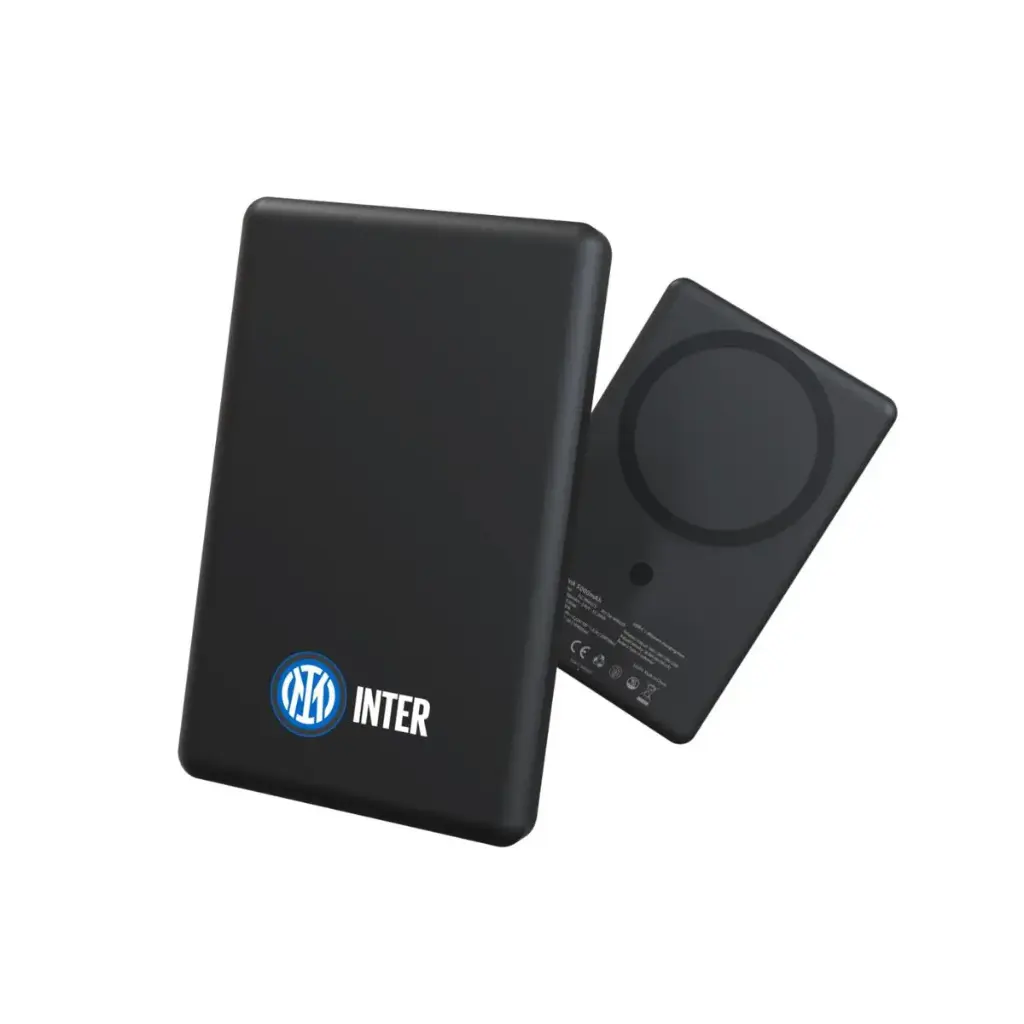 Techmade Powerbank 5000mAh Slim 7.9MM Wireless Magnetic (Juventus, Milan, Inter)