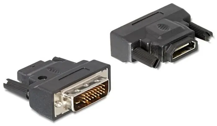 DVI-D to HDMI Adapter | Delock Black