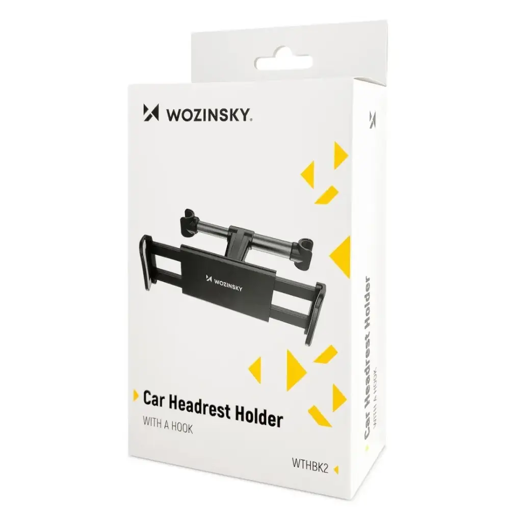 Wozinsky Car Headrest Holder | With Hanger Black