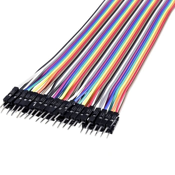 Male to Male Dupont Line 40 Pin 20cm 24AWG
