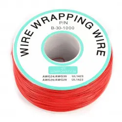 0.5mm Copper Wire OK Line 30AWG 190m Red
