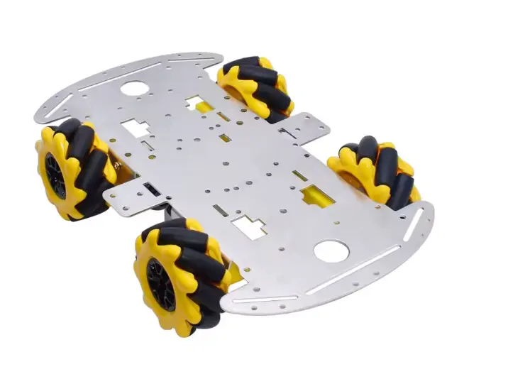 Aluminum 4WD Car Chassis | McNamum Wheel DIY Kit