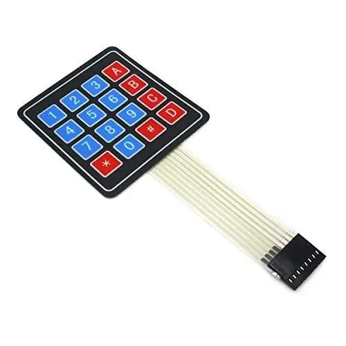4x4 Membrane Switch Matrix Keypad