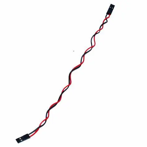 2pin 2.54mm Twist Female to Female Dupont Cable (1pc)