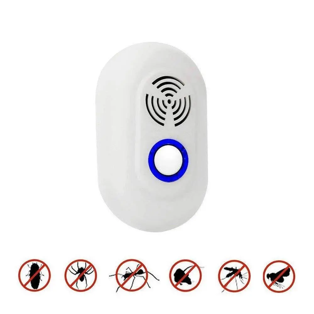 Ultrasonic Anti Mosquito Insect Mouse Repeller EU Plug
