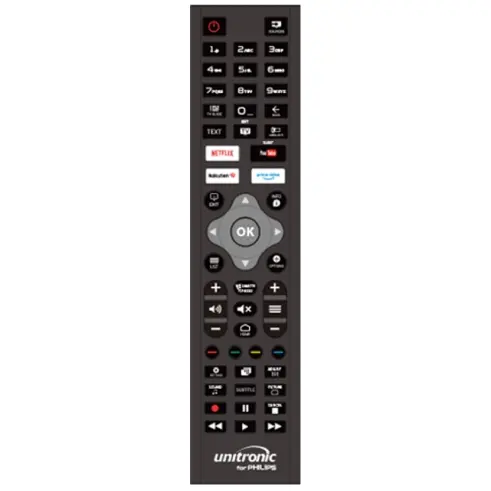 Unitronic Replacement Remote for Philips TV