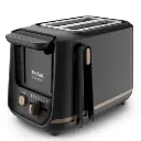 Tefal Incluedo 2 Slice Toaster Black