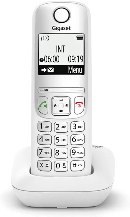 Cordless Telephone | Gigaset AS490 White