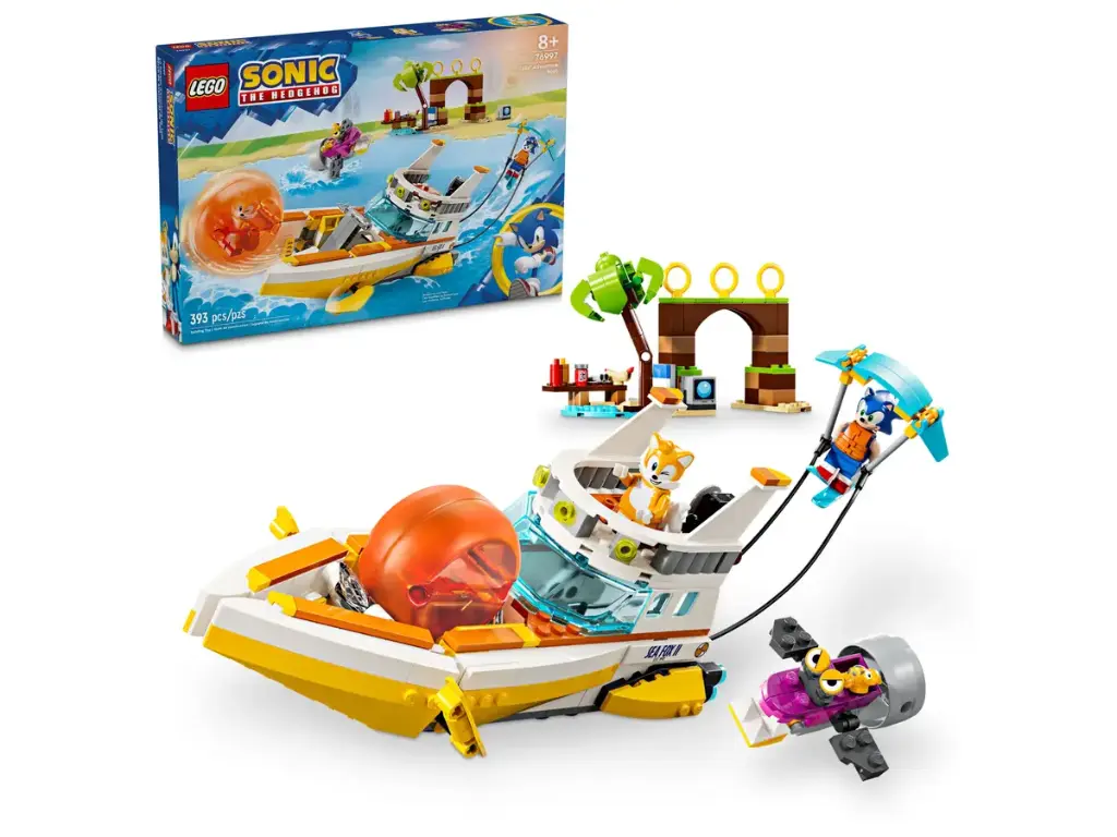 LEGO 76997 Sonic: Tails' Adventure Boat