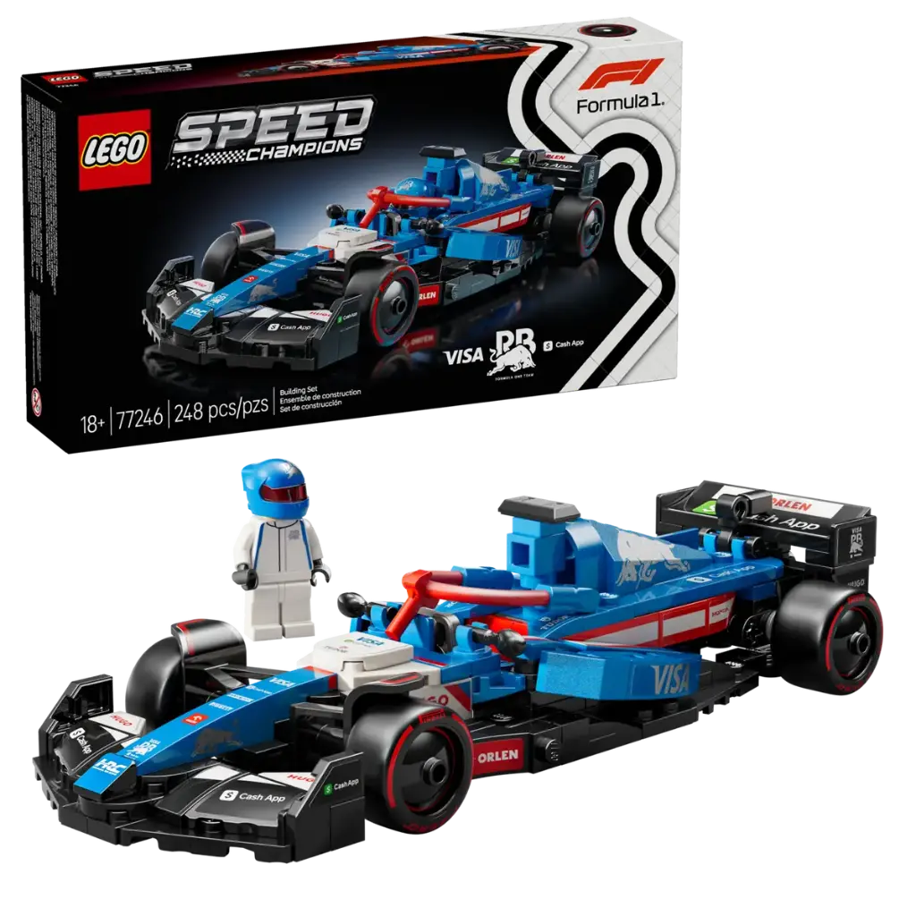LEGO 77246 Visa Cash App RB VCARB 01 F1 Race Car 