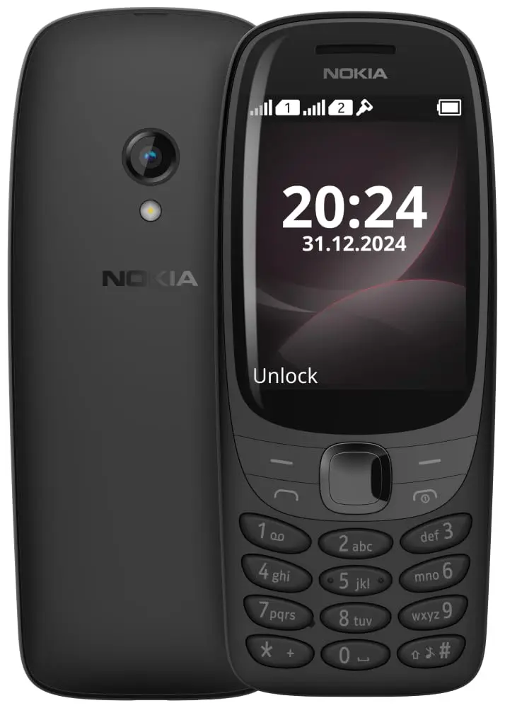 Nokia 6310 Dual SIM Keypad TA-1400 Phone Black