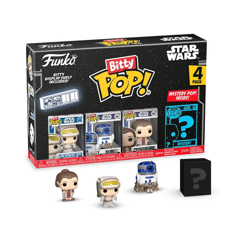 Bitty Pop! Star Wars The Empire Strikes Back 4-Pack Series 1 - Funko Pop