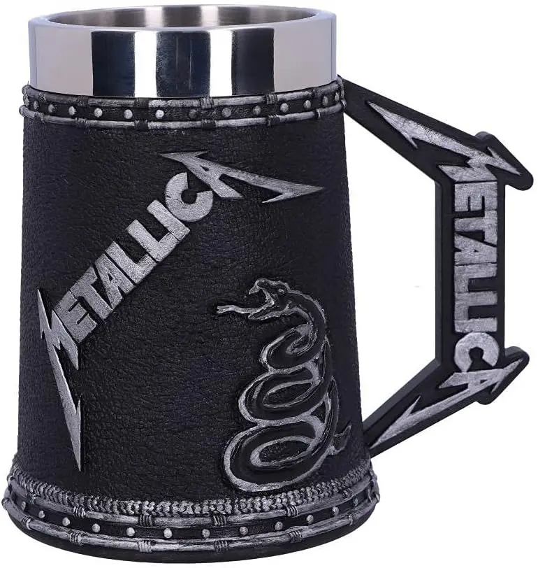 Nemesis Now: Metallica - The Black Album Tankard 16cm