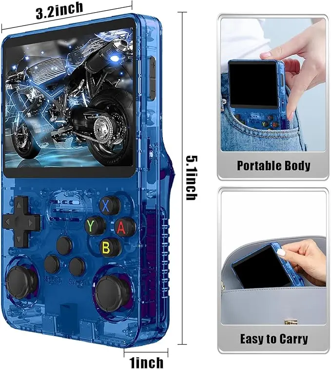 R36S Retro Handheld Game Console