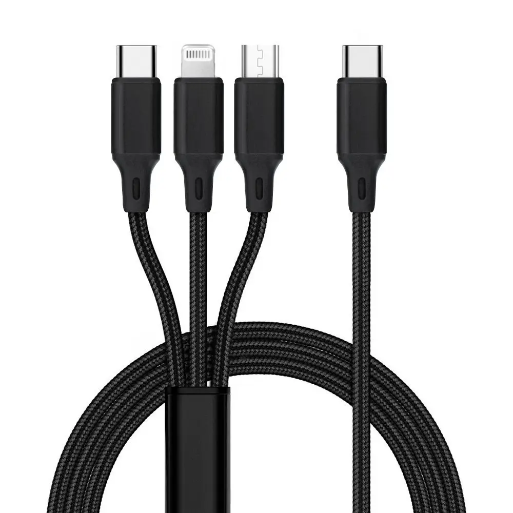 Dudao 3-in-1 | USB-C Cable to Lightning + USB-C + Micro USB 1.2 m
