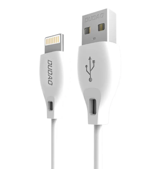 Dudao USB-A to Lightning Cable | 2.4A 1.2m White 