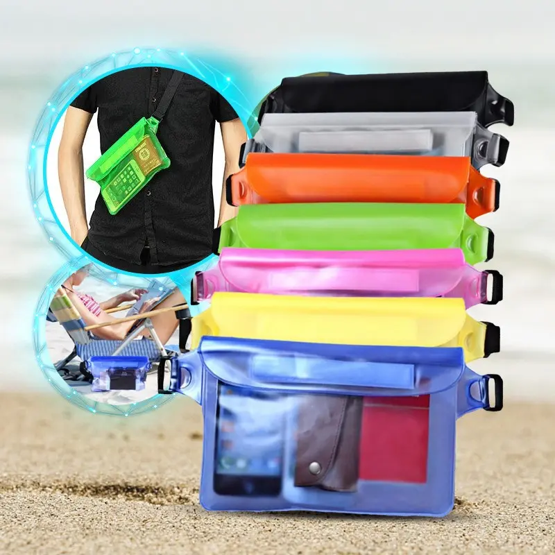 Waterproof Waist Case | Mobile Phone Black/White