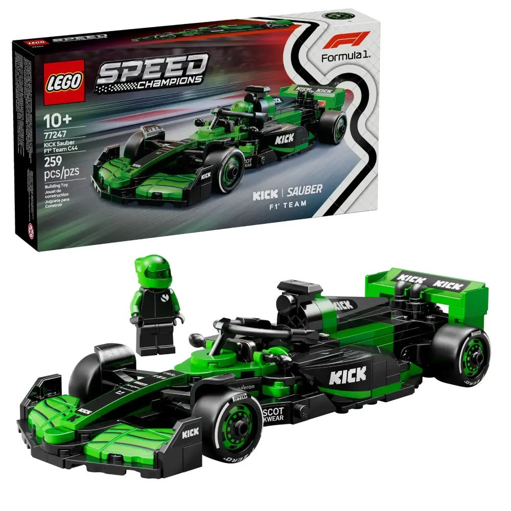 LEGO 77247 Speed Champions Kick Sauber C44 F1 Car