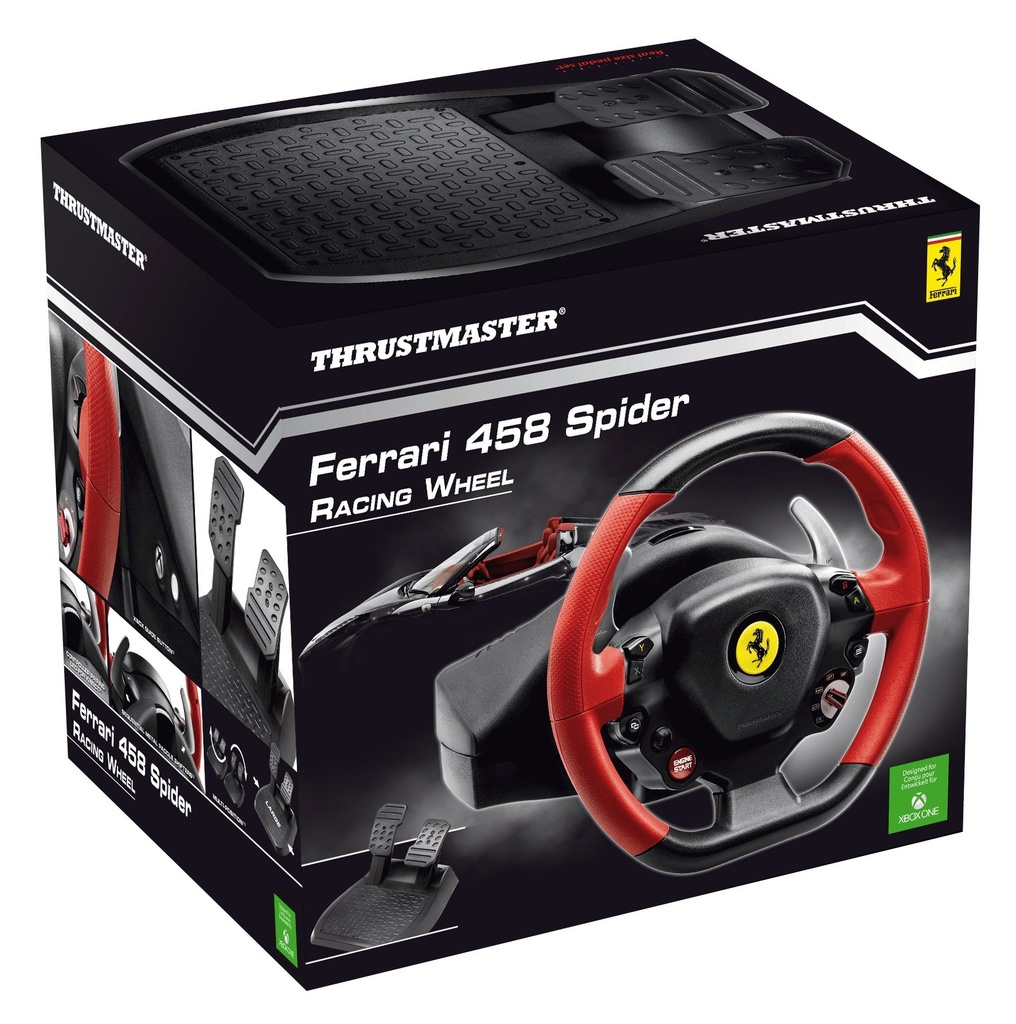 Thrustmaster Ferrari 458 Spider Racing Wheel for Xbox ONE