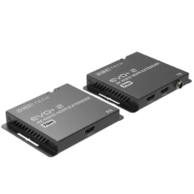 EVO+ 2 HDMI Extender 4K@60Hz HDR with Loopout & IR | Over RJ45 Cat6 70m