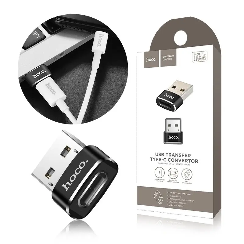 USB-C to USB Adapter | Hoco OTG