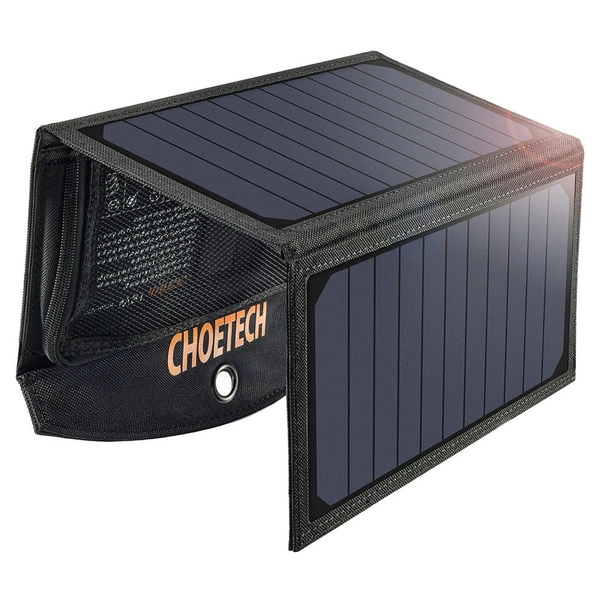 Choetech Solar Foldable Charger 19W 2x USB-A