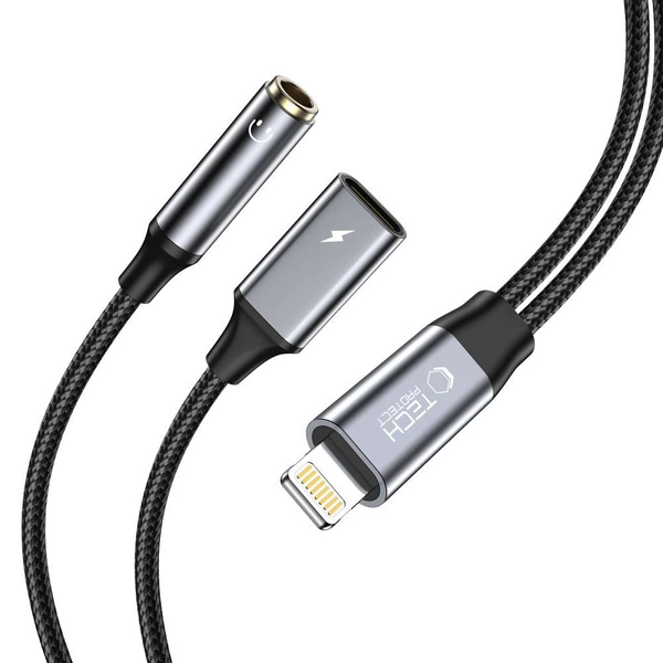 Tech-Protect UltraBoost | Lightning to Mini Jack 3.5mm - Lightning