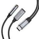 Tech-Protect UltraBoost | USB-C to 3.5 mm + USB-C Adapter