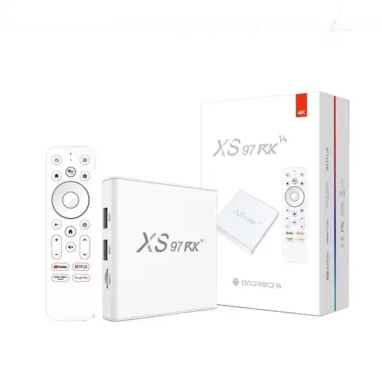 XS97 RK14 | Android 14 4K TV Box 2GB+8GB