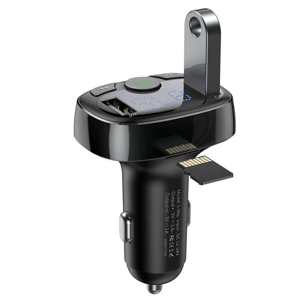 Baseus Bluetooth FM | Car Charger Dual USB-A 3.4A