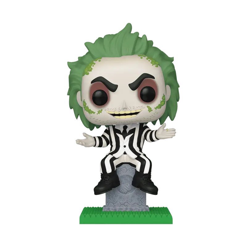 Pop! Plus Beetlejuice on Tombstone