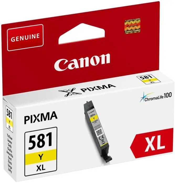 Canon CLI581XL Yellow Cartridge